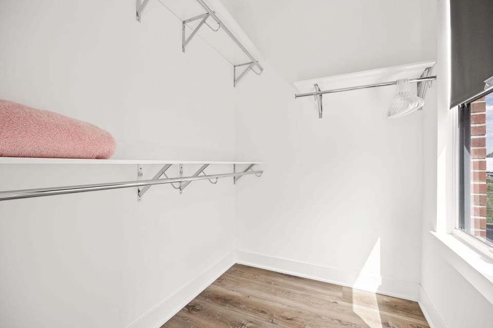 Spacious Walk-In Closet 