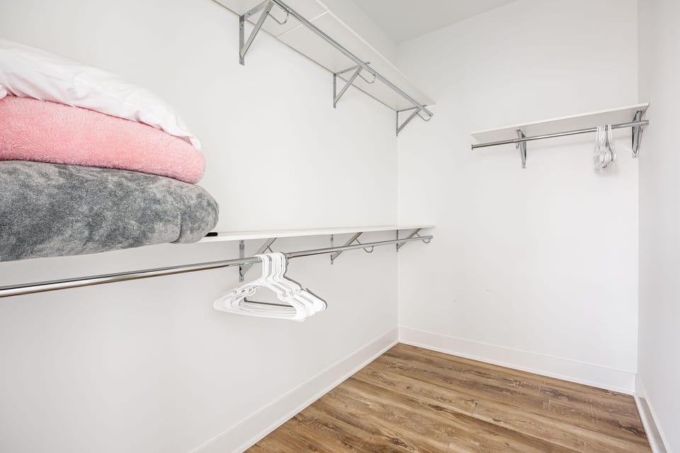 Spacious Walk-In Closet