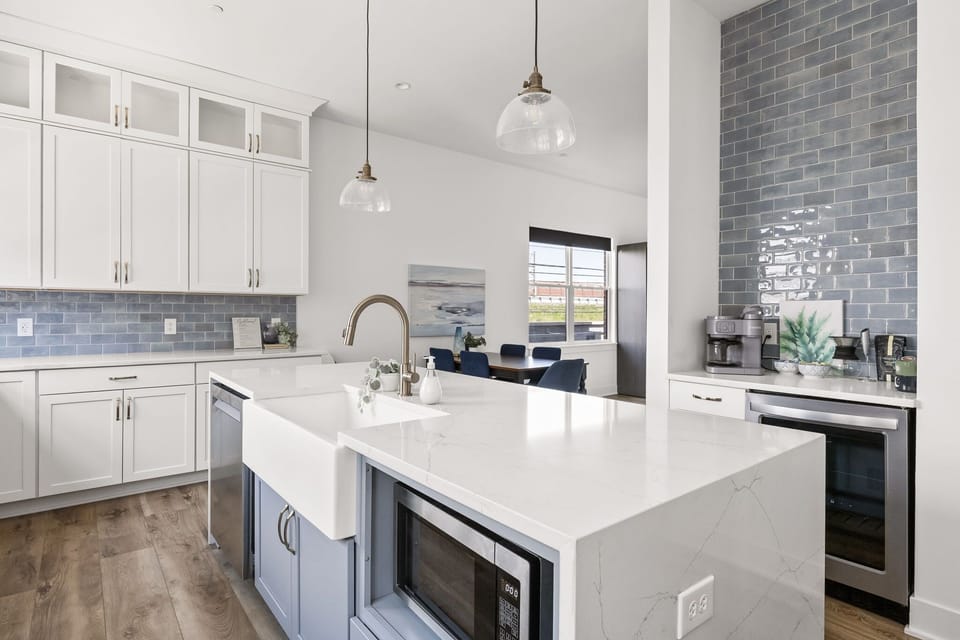 Chef’s Kitchen with Spacious Island | Gather for Morning Coffee, Casual Dining, and Effortless Entertaining