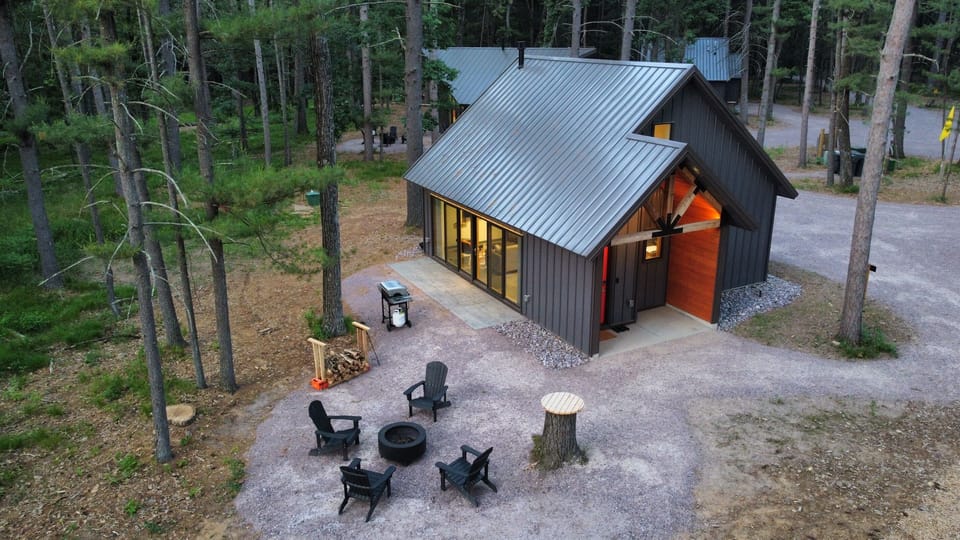 entrance and patio