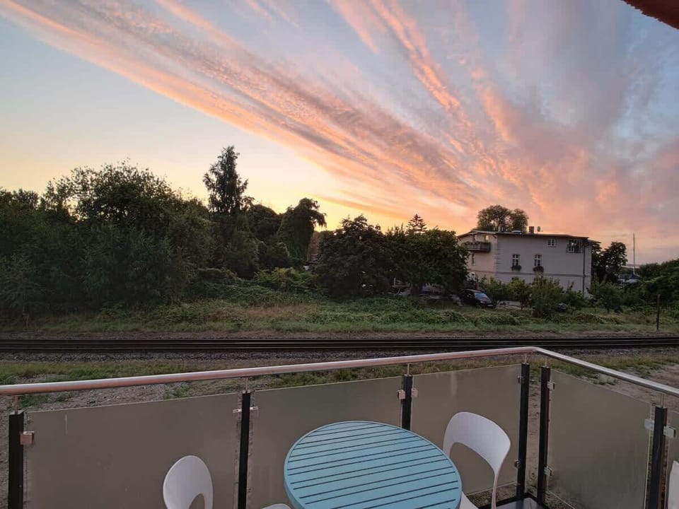 Ausblick von der Terrasse