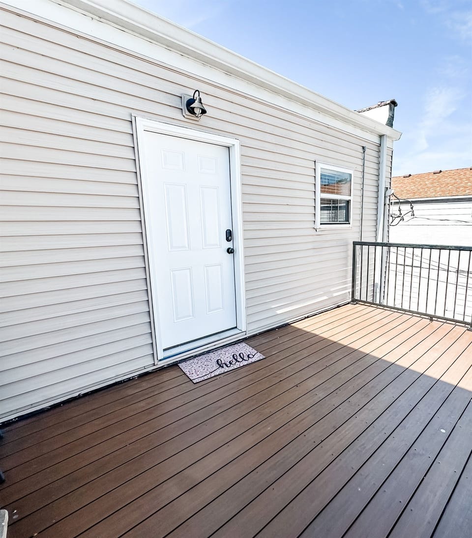 Back deck