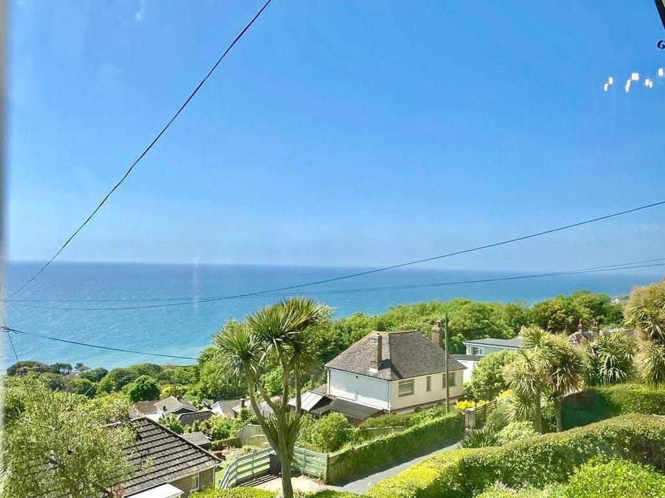 83 Gills Cliff Road, Ventnor; Sitting room views
