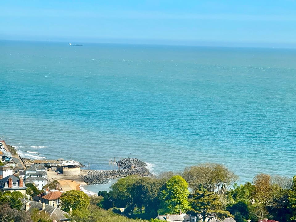 83 Gills Cliff Road, Ventnor; Views across Ventnor bay