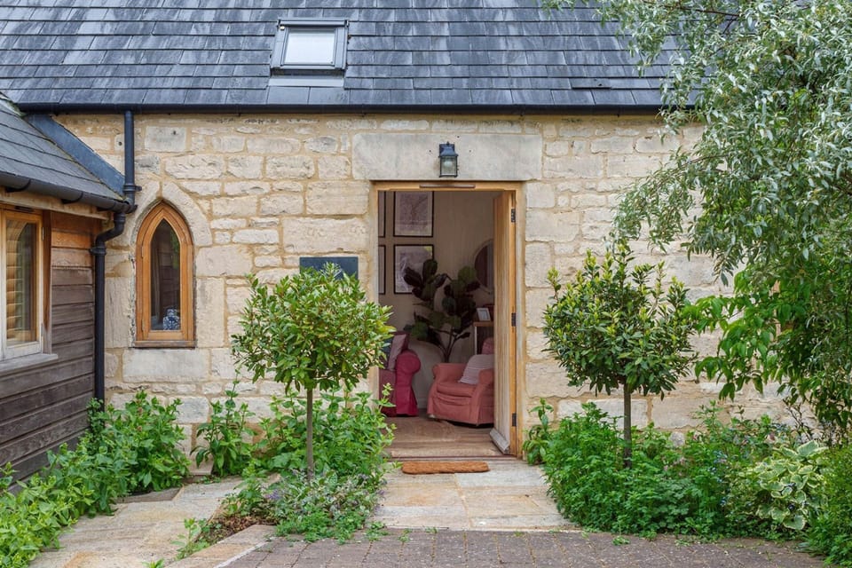 The entrance to Lemon Tree Cottage, Cotwolds