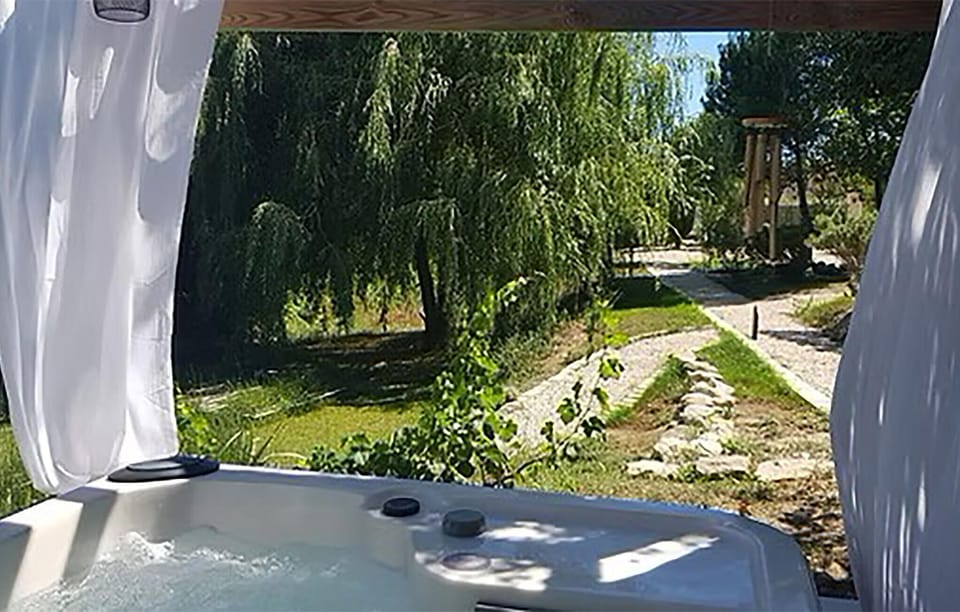 outside