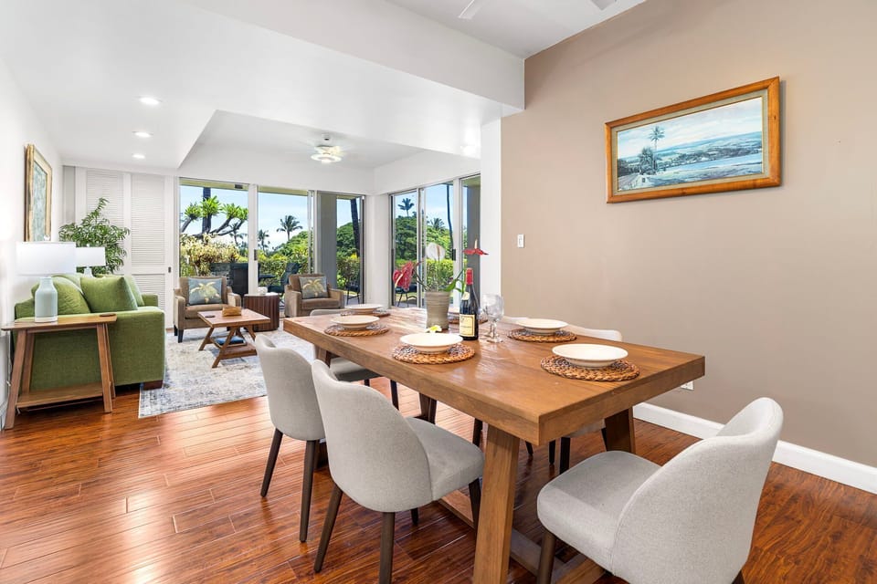 Inside dining area