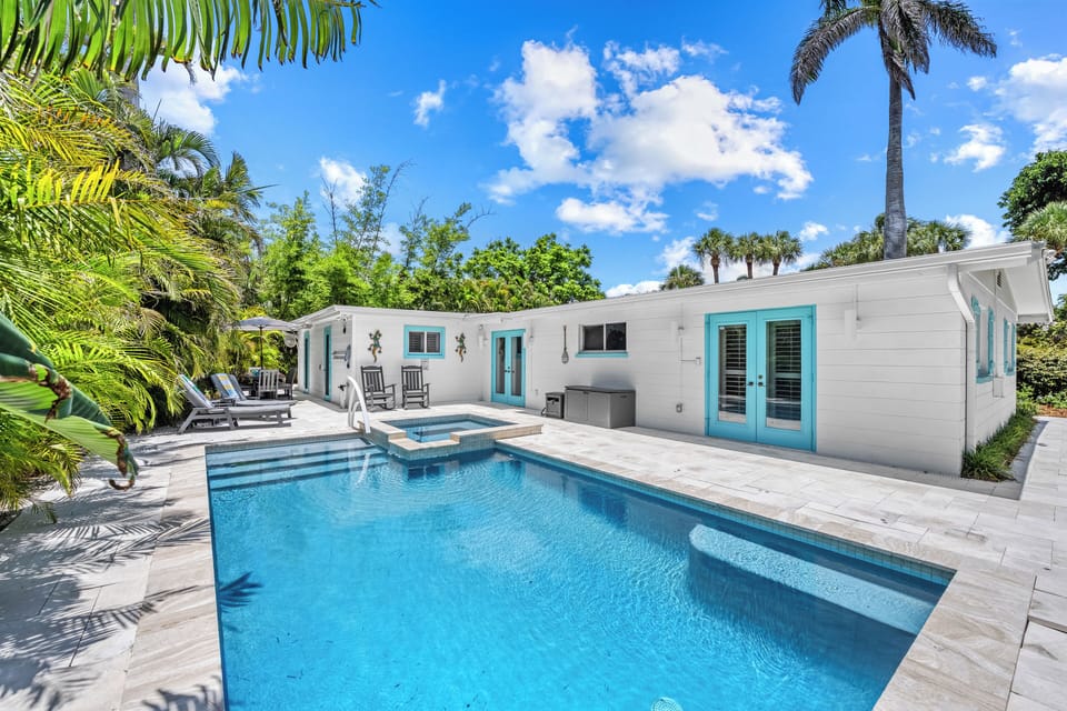 Stretch out in the sun on a chaise lounge and let the island rhythm wash over you—this is what vacation feels like.