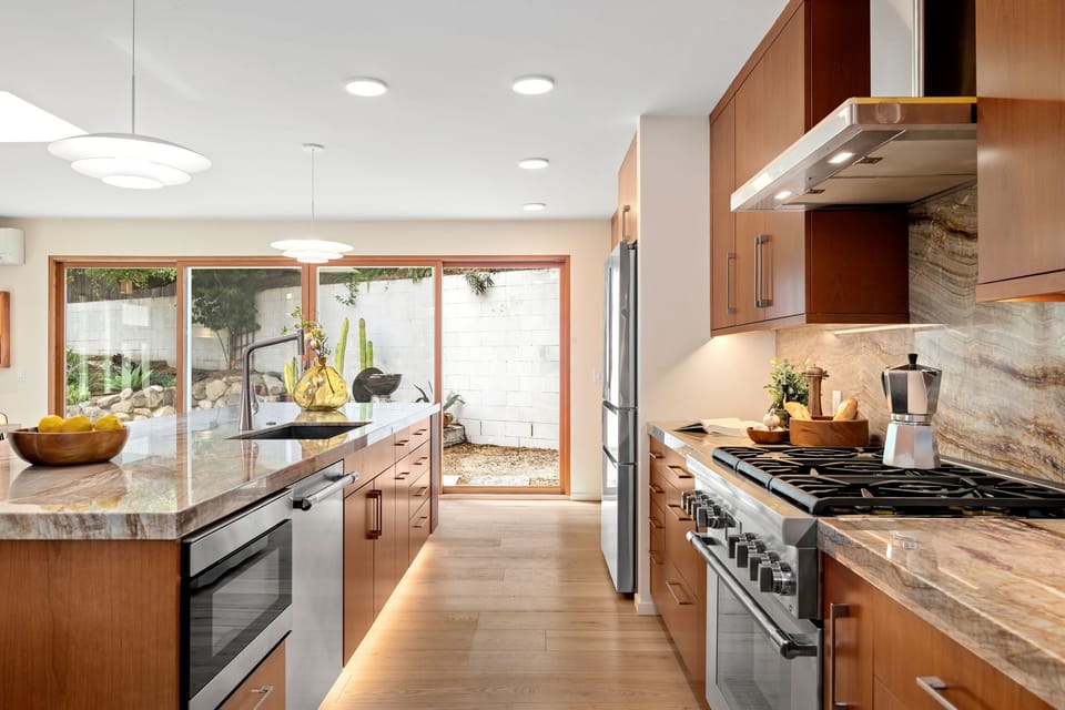 Luxurious remodeled kitchen