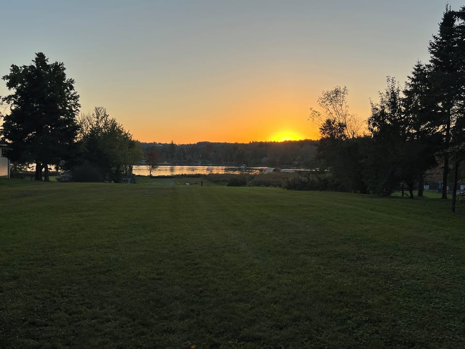 Breathtaking sunsets.