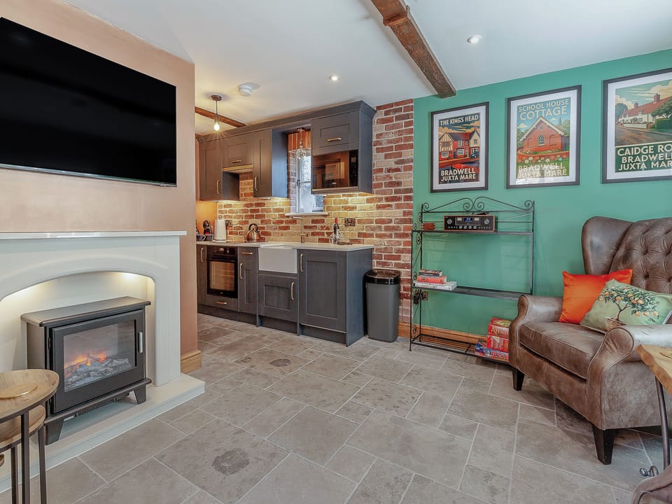Living area | The School House Cottage, Bradwell-on-Sea