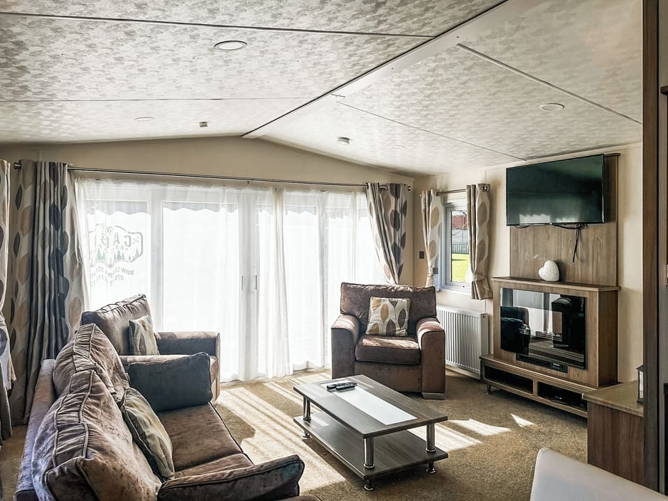 Living area | Phoenix - Felmoor Cabin Escapes, Morpeth