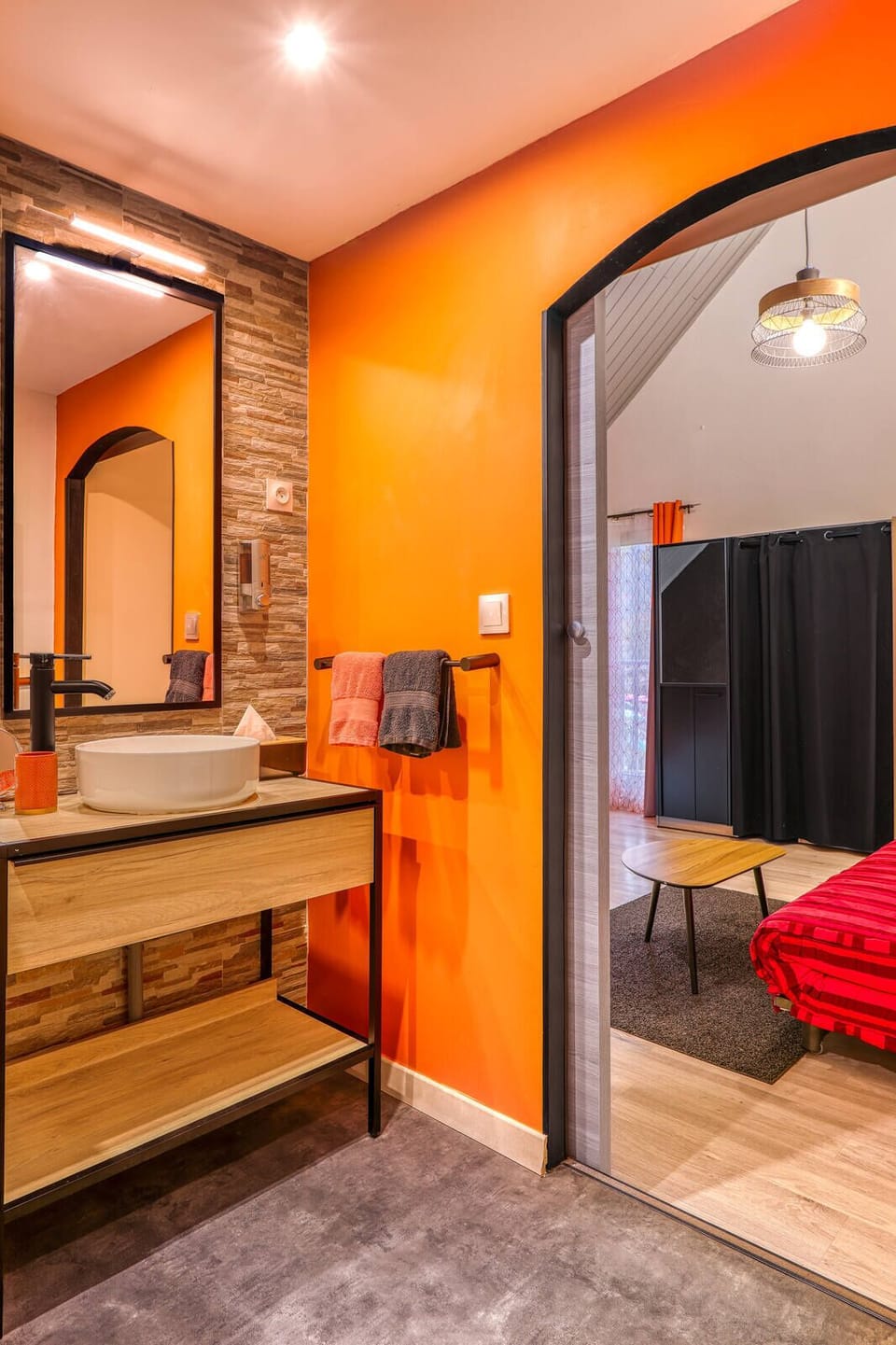 Deluxe Double Room, Mountain View | Bathroom