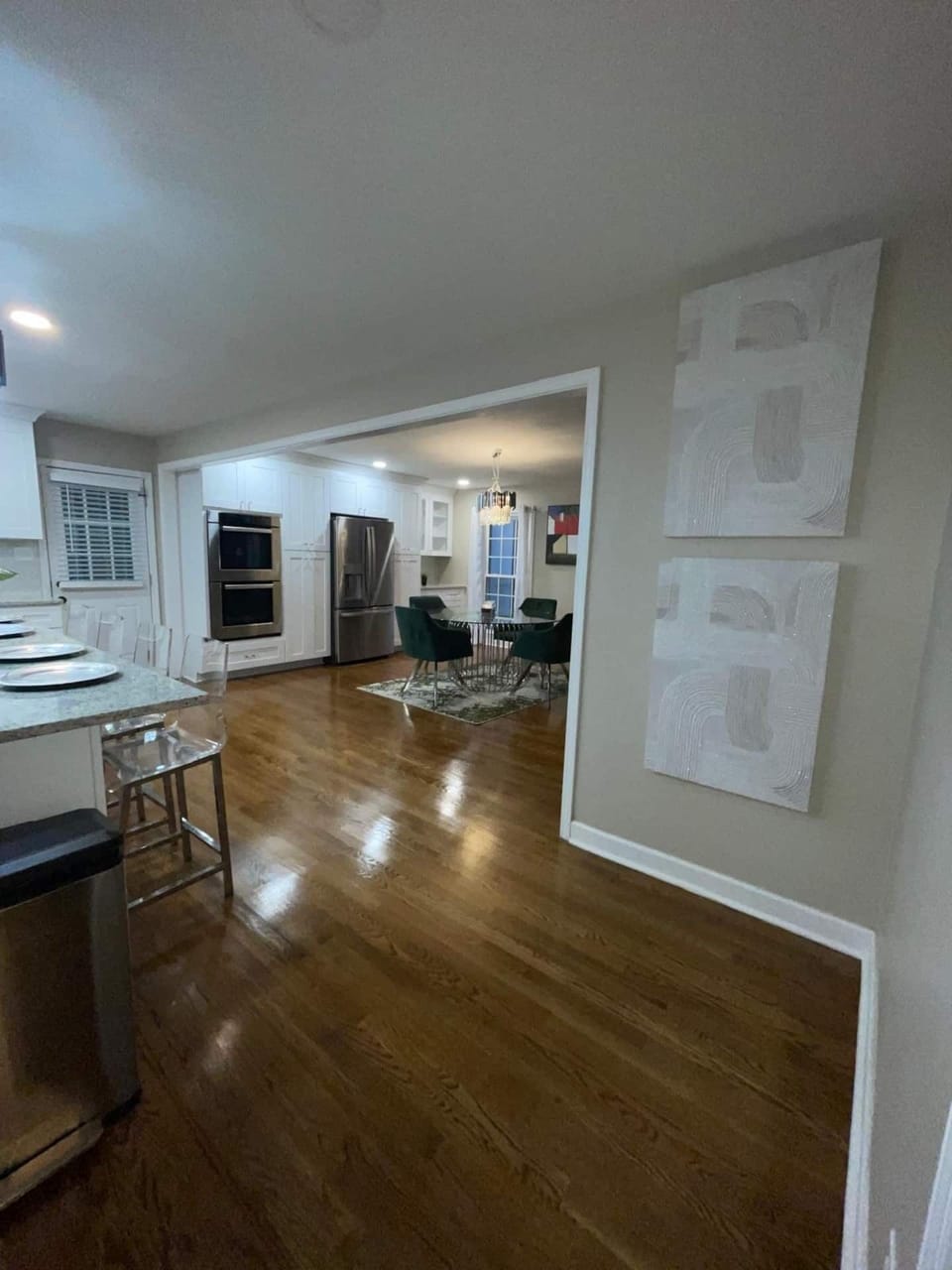 Open living and dining space—perfect for sharing meals.