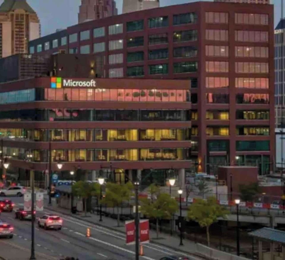 Within close proximity to Microsoft.