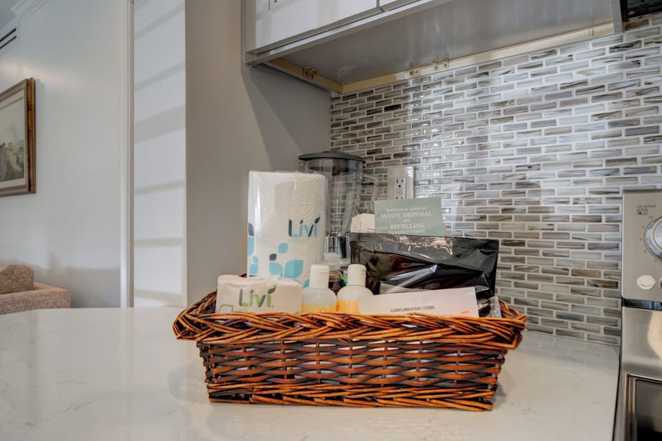 Condo, Garden View | Private kitchen | Electric kettle, toaster