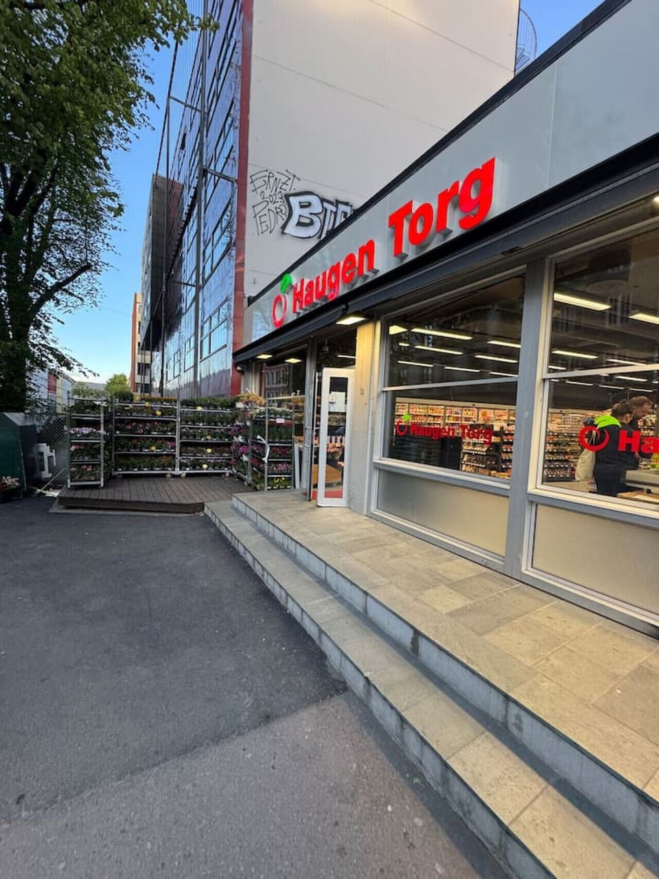 Vegetable and groceries shop