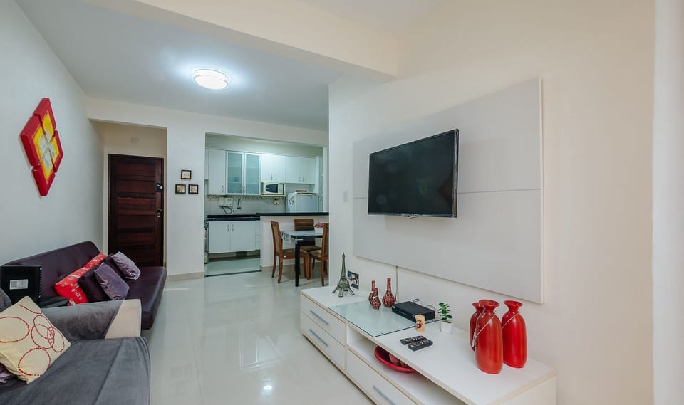 Basic Apartment | Living area | 32-inch Smart TV with digital channels