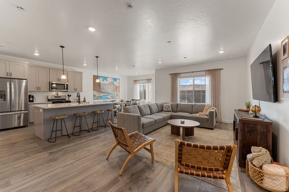 Townhome, 4 Bedrooms | Living area | Smart TV