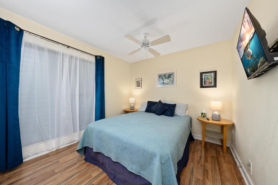 Condo, 2 Bedrooms | 2 bedrooms, laptop workspace, iron/ironing board, free WiFi