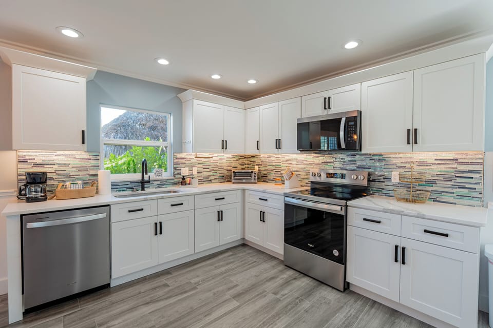 Fully equipped kitchen with all your needs
