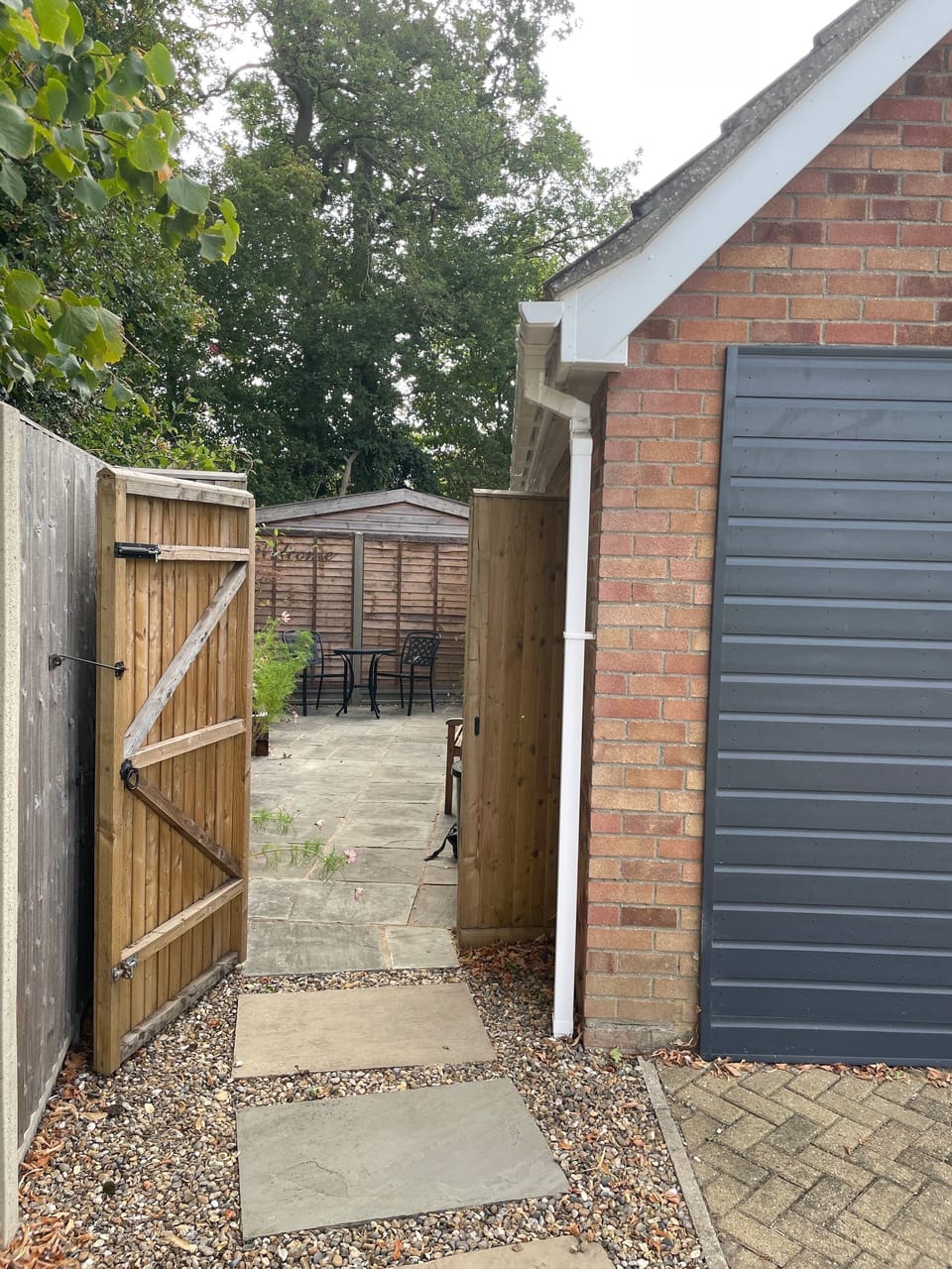 Private garden access