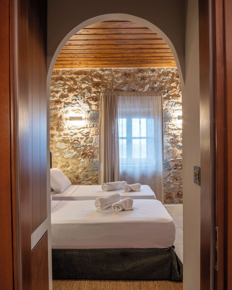 Twin Suite with Veranda | In-room safe, desk, blackout drapes, soundproofing