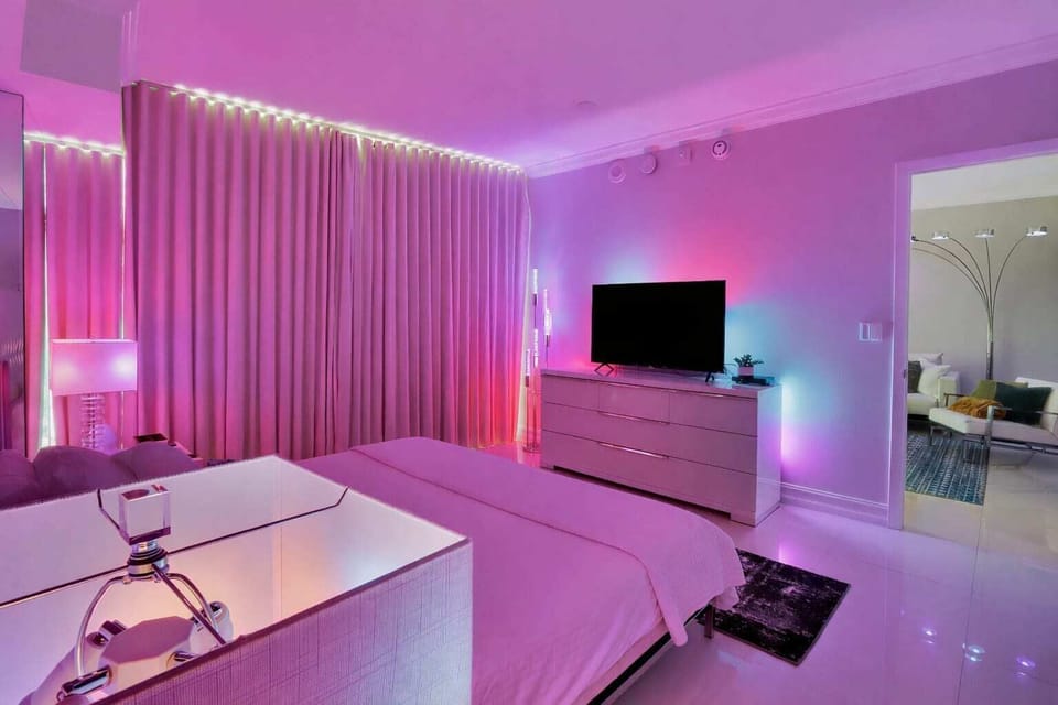Sleep like royalty on a king-sized bed with crisp hotel-quality linens, fluffy duvets, and private balcony access.