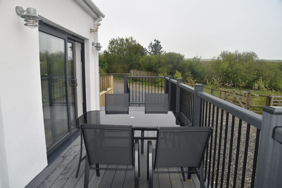Outdoor decking area