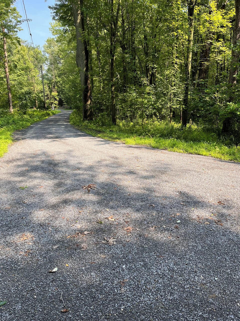 NEW CRUSHED STONE DRIVEWAY