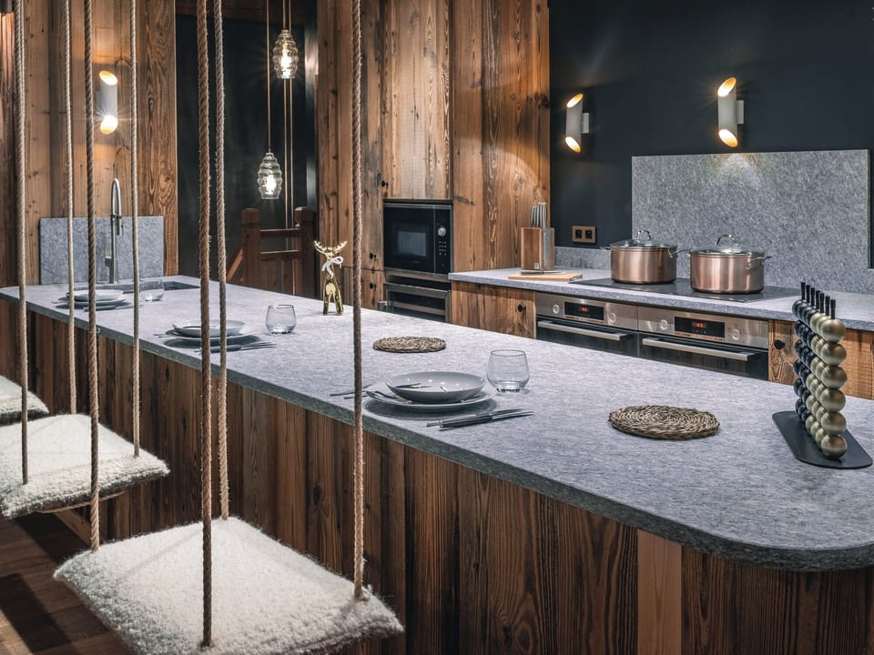 Fully equipped kitchen