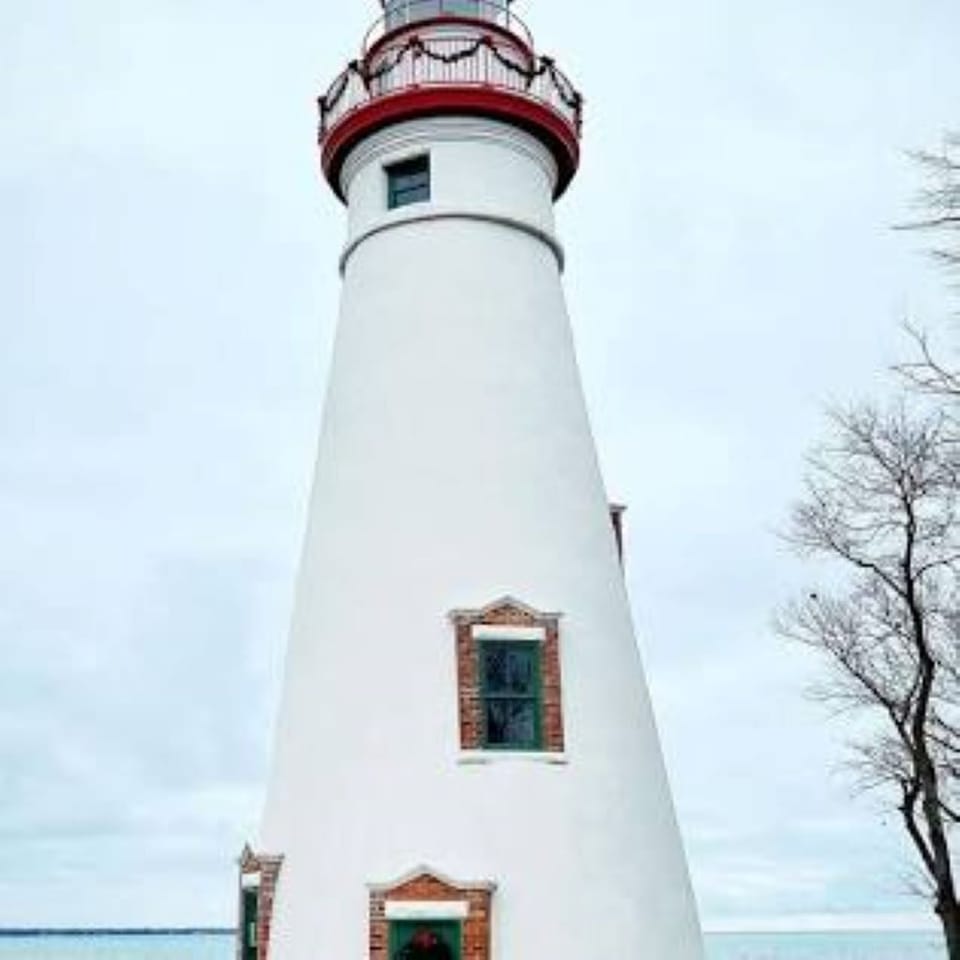 Marblehead lighthouse located up the road from Lakeside