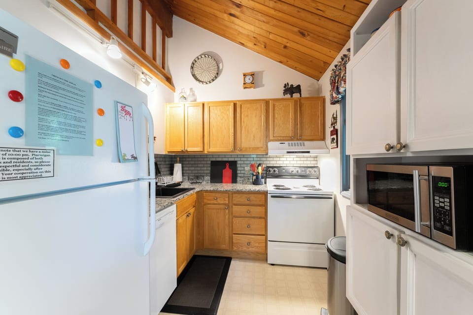A nice kitchen with many amenities for all your cooking needs. | Lower Level