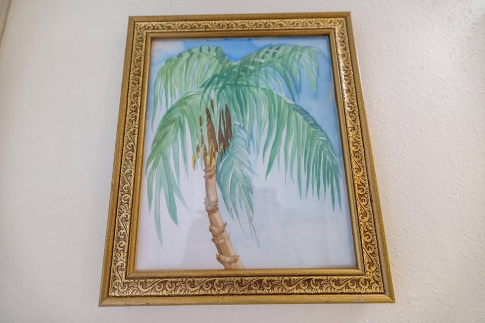 Decorations will make you feel like you're in Paradise!