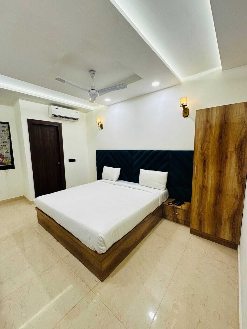 Deluxe Double Room, City View | Premium bedding, memory foam beds, minibar, desk