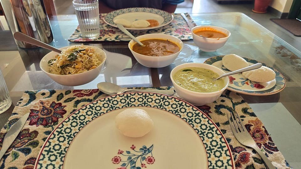 Free daily local cuisine breakfast