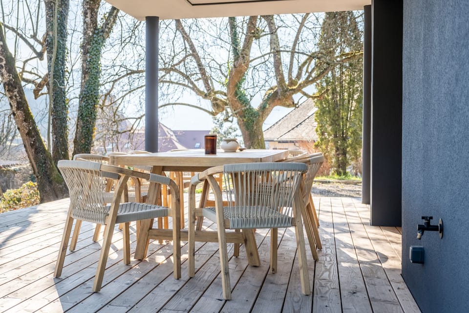 Perfect for family gathering on the Villa's terrace