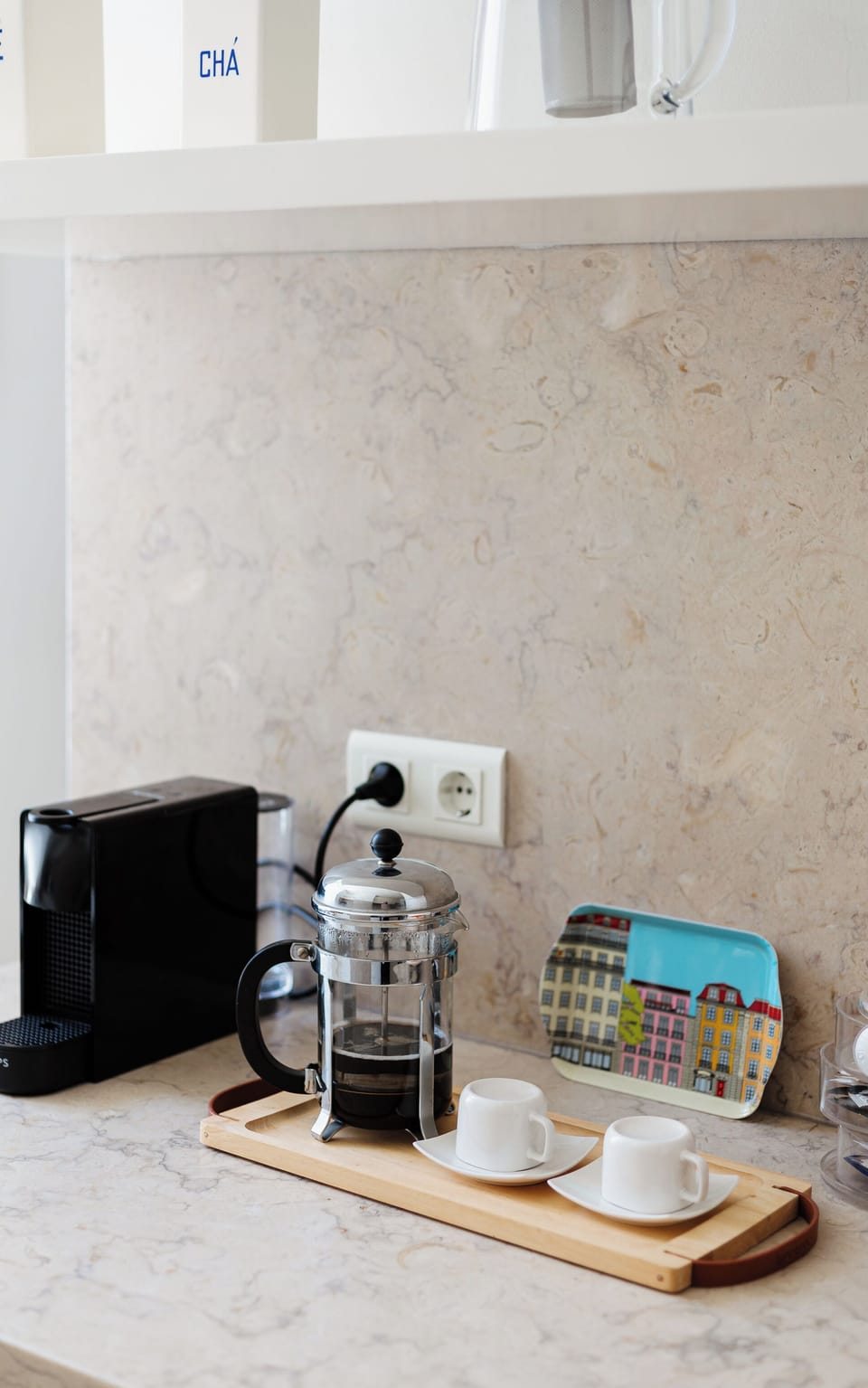 Nespresso machine and French press – enjoy your coffee just the way you like it