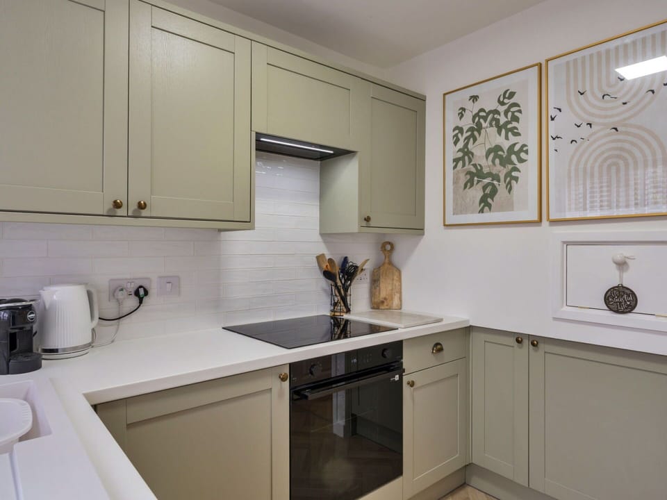 Cabinetry, Countertop, Interior Design, Kitchen, Wood, Furniture, Flooring, Kitchen Appliance, Drawer, Home