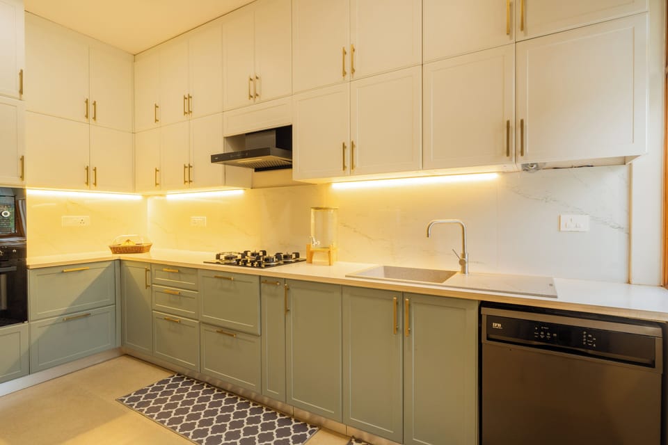 Villa, River View | Private kitchen