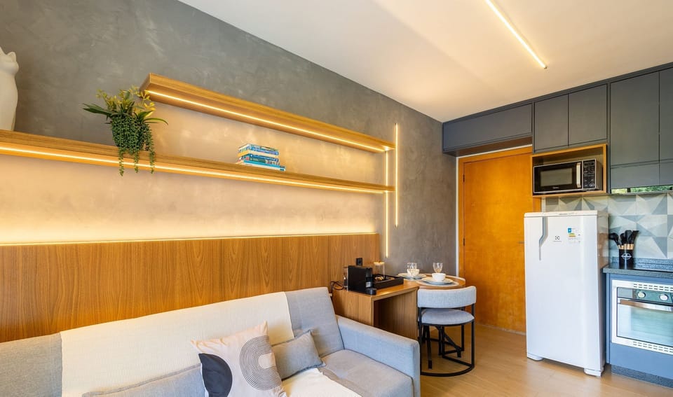 Basic Apartment | Living area | 32-inch Smart TV with digital channels