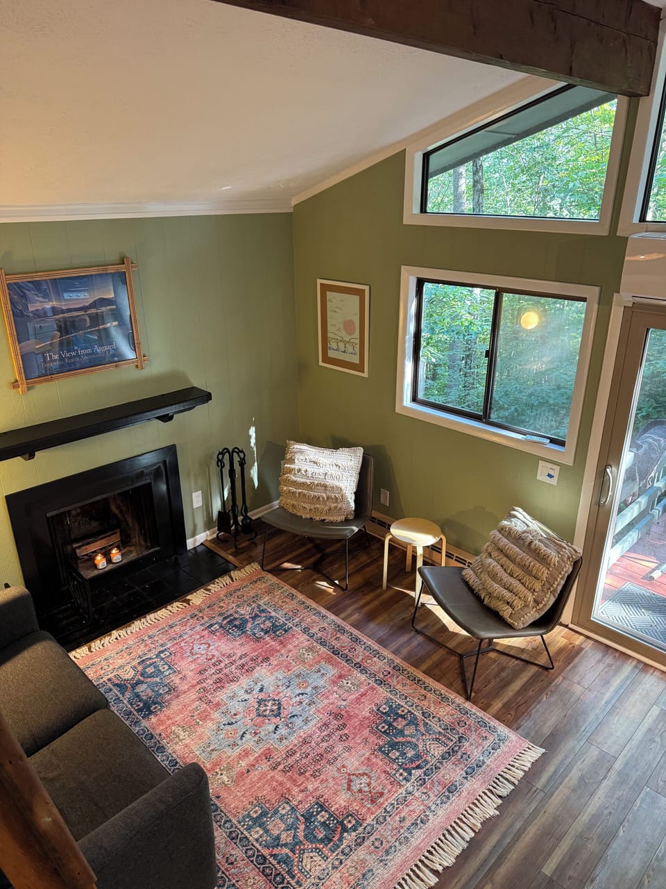 Upstairs Living area view from loft