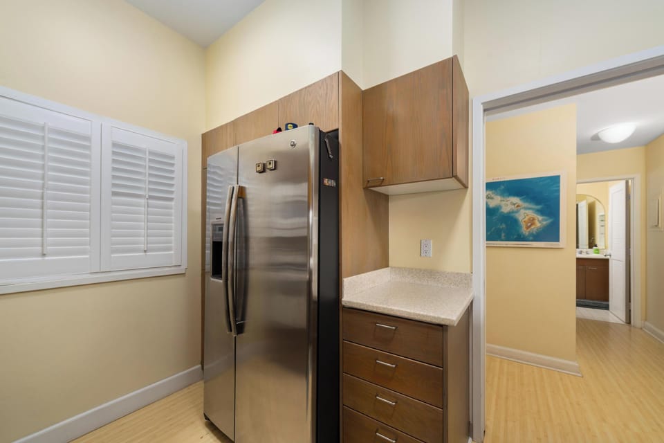 Make use of the ample counter space