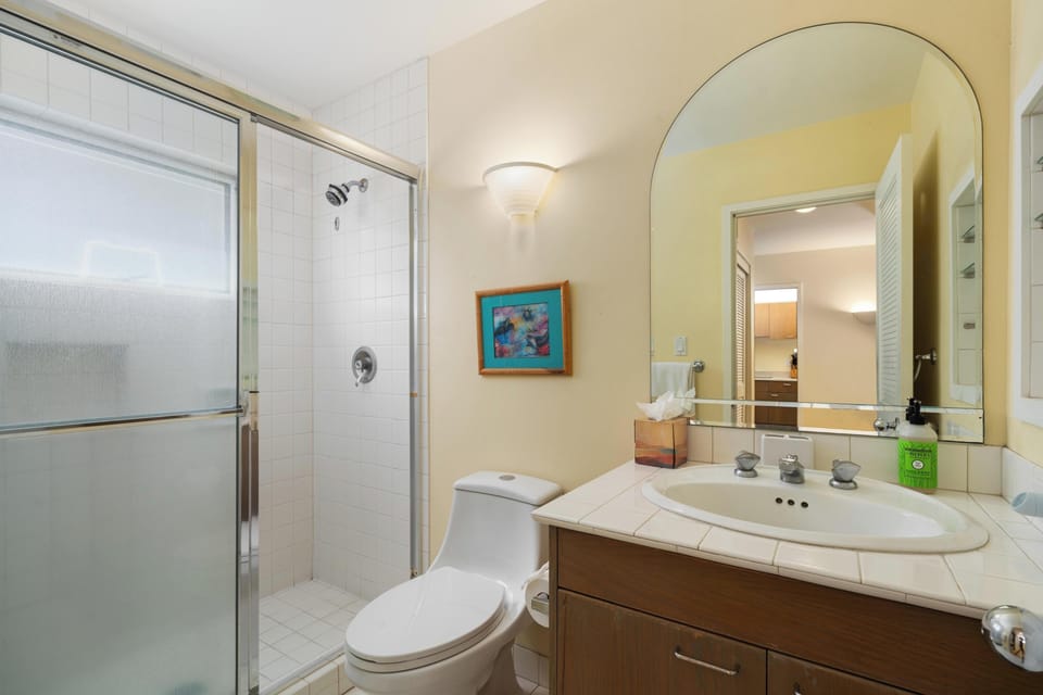 Walk in shower