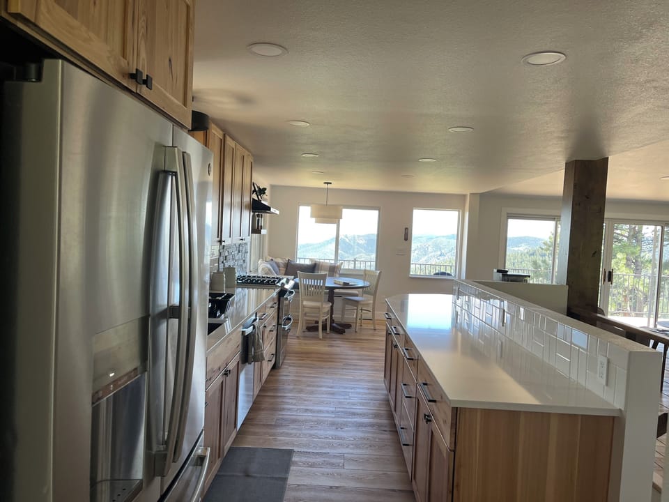 Recently renovated kitchen
