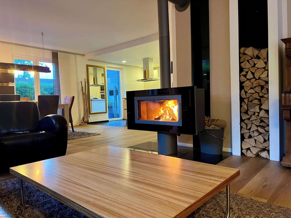 Wohnzimmer - Kamin