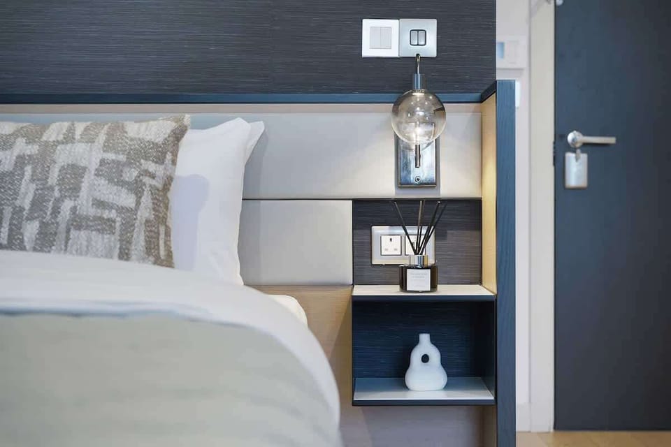 Bedroom 1 offers flexibility and comfort with a cozy double bed, creating a restful retreat perfect for unwinding and enjoying a peaceful night’s sleep.