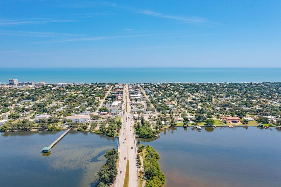 Indian River Lagoon and Atlantic Ocean