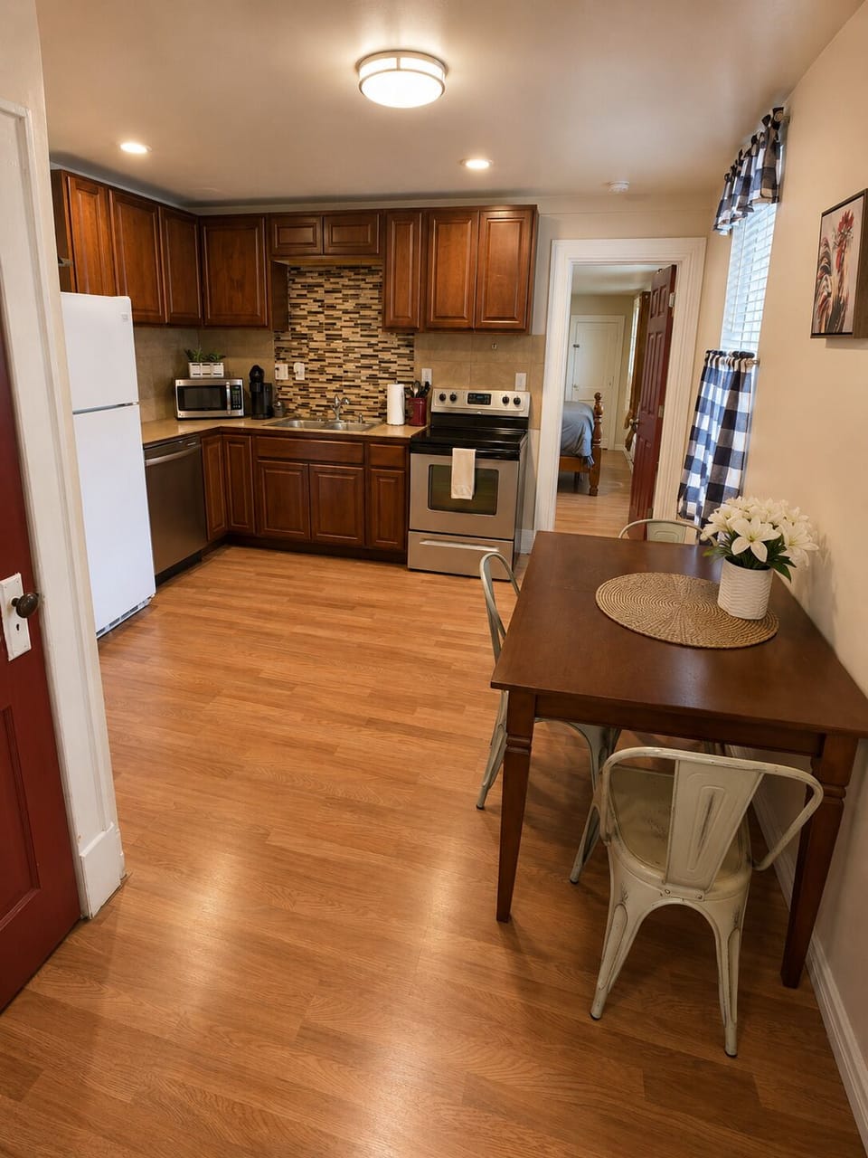 Kitchen and dining