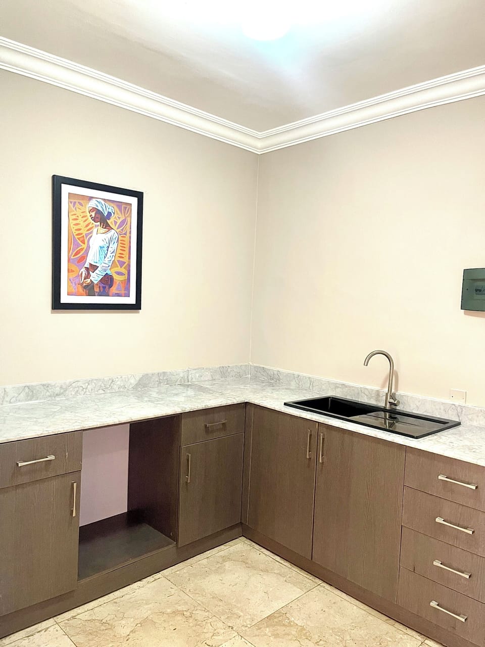 Luxury Suite, 1 Bedroom, Pool View | Private kitchen | Fridge, coffee/tea maker, electric kettle
